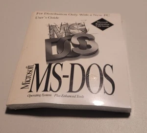Microsoft MS-DOS Version 6.22 FULL Version Brand New Sealed 3.5 Floppy Discs COA - Picture 1 of 3
