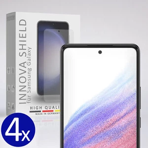 4x Panzerfolie Displayglas Schutz fü Samsung Galaxy A53 5G Echt 9H Fingerabdruck - Bild 1 von 6