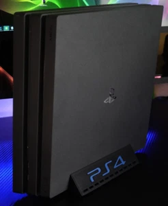 Playstation 4 Pro Vertical Stand 3d printed - Picture 1 of 7