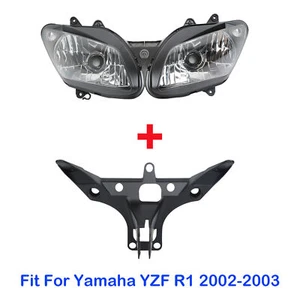 Fit For Yamaha YZF R1 2002-2003 Headlights+Fairing Headlight Bracket - Picture 1 of 11