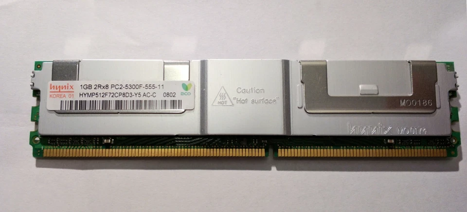 Lot of 16 DDR2 1GB PC2-5300F MEMORY - Image 1 of 2