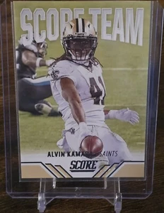 2021 Score - Score Team #ST16 Alvin Kamara New Orleans Saints - Picture 1 of 2