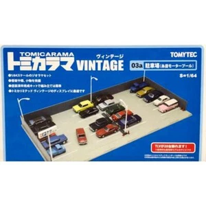 Tomicarama Vintage 03a Parking Lot Itome Motor Pool 164 TLV Diorama Parking NEW - Picture 1 of 5