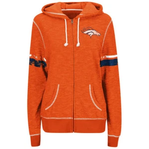 Majestic Denver Broncos Damen Athletic Tradition Full-Zip Hoodie Jacke - Bild 1 von 1