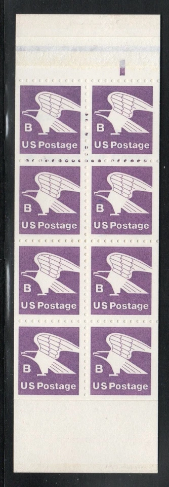 ALLY'S STAMPS Scott #1819a (18c) "B" Rate Change B/P [8] MNH F/VF [BP-42c] - Image 1 of 1