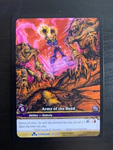 World of Warcraft WoW TCG Promo - EA Army of the Dead - Picture 1 of 1