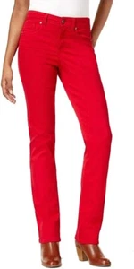 Neu mit Etikett Größe 24 W Style & Co rote Amore hoch geschnittene Bauchkontrolle Jeans - Bild 1 von 3