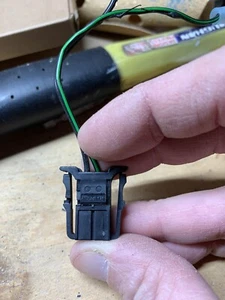 Mercedes 2 Port 2 Wire Plug Pigtail Connector 0365451128 (sold individually) - Picture 1 of 3