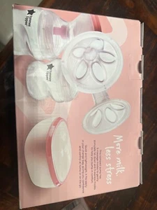 Tommee Tippee Made for Me Double Electric Breast Pump USB Rechargeable Portable - Picture 1 of 4