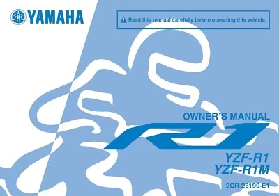 Libro manual del propietario Yamaha 2016 R1 YZF-R1 YZF-R1M Foto 1 de 4