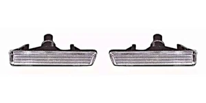 DEPO White Side Marker Lights Pair For BMW E38 94-01 63137165845 - Picture 1 of 1