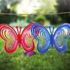 Wind Catcher Rotating Wind Chime Butterfly Wind Spinner Butterfly Reflective