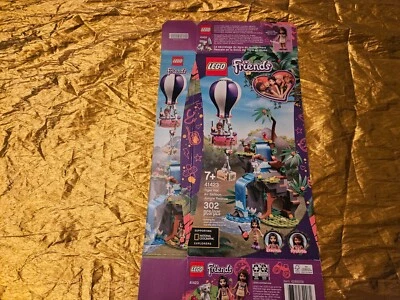 ¡SOLO EN CAJA! LEGO FRIENDS - GLOBO AEROSTÁTICO TIGRE RESCATE JUNGLA # 41423 - 6289209 Foto 1 de 4