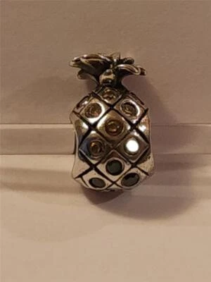 Nueva Chamilia ~PIÑA~ Cristal de Swarovski Amarillo y Verde y Cuentas de Ley JB-37 Foto 1 de 3