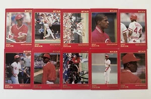 🔥RARE🔥 1988 STAR GOLD ERIC DAVIS 10-Card Set - Picture 1 of 21