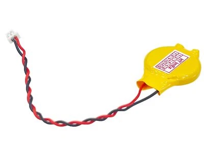 RTC BIOS CMOS Batterie Battery 2 polig Akku komp. für Clevo Zoomstorm W251HU - Bild 1 von 4