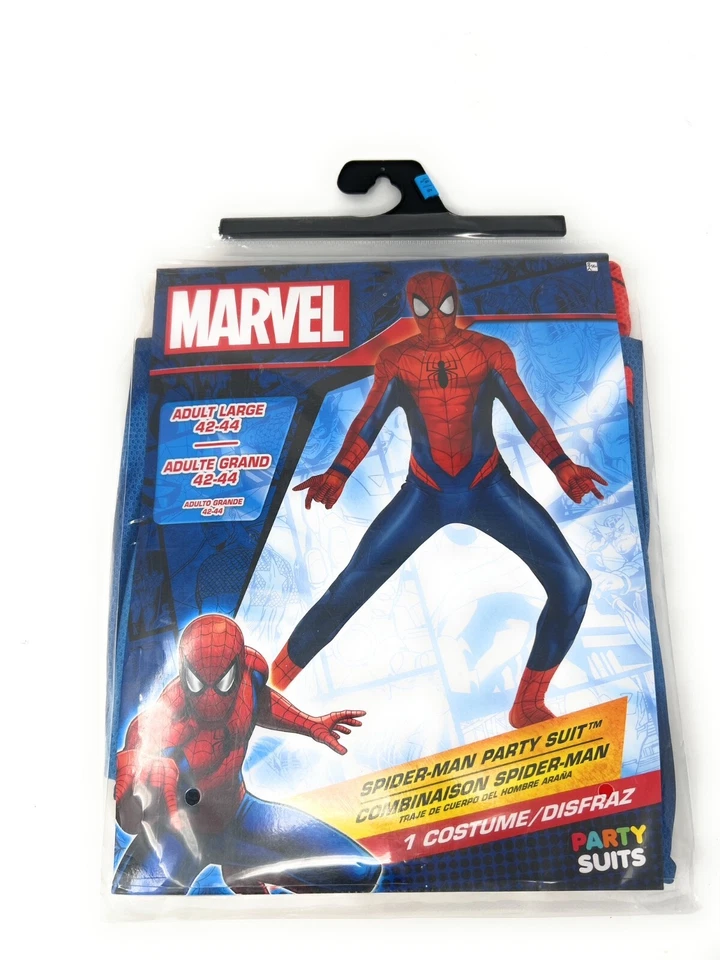 Marvel Adult Spider-Man Costume (SEE SIZES)-NEW! - Image 1 of 1
