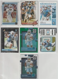 Josh Downs UNC Tar Heels Indianapolis Colts WR 7 Different 2023 Rookie Cards - Picture 1 of 1