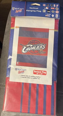 NBA Cleveland Cavaliers Vertical Indoor/outdoor Flag 27" X 37" NEW!! WinCraft - Image 1 of 3