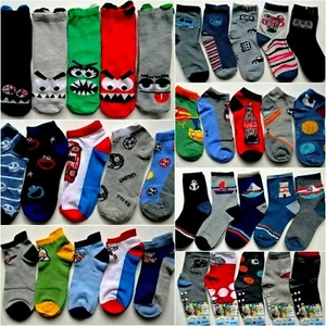 5*Jungen Socken  Kinder Söckchen Sneaker  Baumwolle 23/25;29/34;35 - Bild 1 von 31