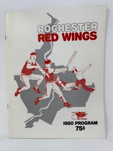 1980 ROCHESTER RED WINGS Program - Picture 1 of 1
