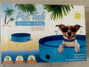 Bath Tub portable pool For Pets/ Dog/ Cat.Brand New Packed - Picture 1 of 3