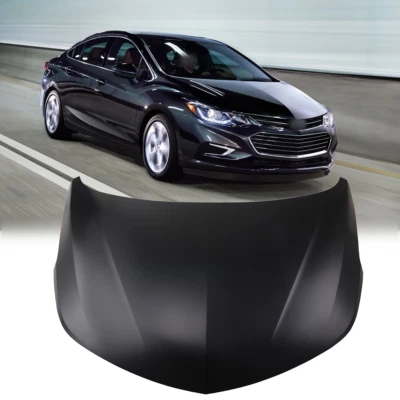 Fits 2017-2019 Chevy Chevrolet Cruze Hatchback Sedan Hood Panel Primed Steel Foto 1 de 4