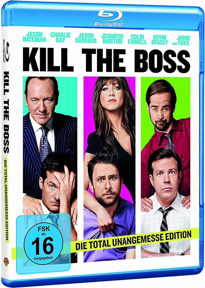 Blu-ray KILL THE BOSS # Jennifer Aniston, Colin Farrell, Kevin Spacey ++NEU - Bild 1 von 1