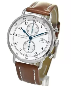 Hamilton Khaki Navy Pioneer Auto Chrono (usado) reloj para hombres - ¡24% de ahorro!* - Imagen 1 de 7