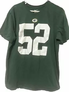 Green Bay Packers T-Shirt Mens XL Athletic Cut Nike Clay Matthews Short Sleeve - Picture 1 of 7