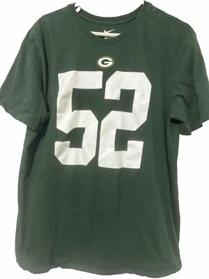 Camiseta Green Bay Packers Para Hombre XL Corte Atlético Nike Arcilla Matthews Manga Corta Foto 1 de 4