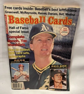 Juli 1989 * Baseball Karten Magazin * Mark McGwire Oakland A's. EX-MT Zustand - Bild 1 von 9