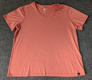 REI Co-Op Women's T Shirt Short Sleeve Hiking Sz XXL Lightweight Pink - Picture 1 of 8