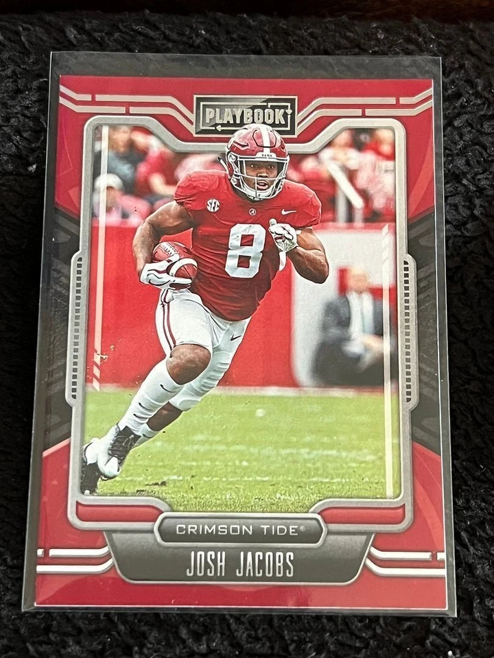 2022 CHRONICLES DRAFT PICKS PLAYBOOK JOSH JACOBS ALABAMA - Image 1 of 1