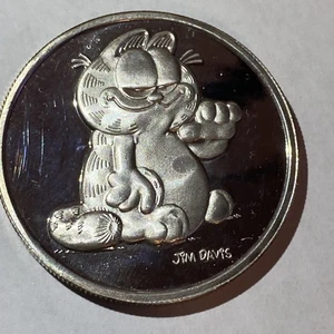 1987 SilverTowne Garfield Collectibles First Proof Silber - Bild 1 von 10