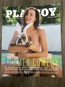 PLAYBOY MAGAZINE JULY AUGUST 2018  SUMMER COMEDY  NEAR  MINT - Picture 1 of 1