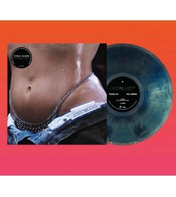 Tove Lo & SG Lewis HEAT Urban Outfitters UO Exclusive Blue Crackle Vinyl Foto 1 de 2