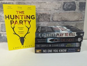 5x Crime Thriller Suspense Paperback Books Mixed Authors - Imagen 1 de 7