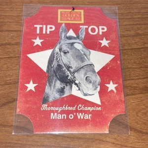 2013 Panini Golden Age Tip Top Thoroughbred Champion Man O’ War #4 - Bild 1 von 2
