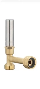 Homewerks Worldwide 3/4 pulgadas FHT x 3/4 pulgadas Martillo de agua de acero inoxidable MHT - Imagen 1 de 2