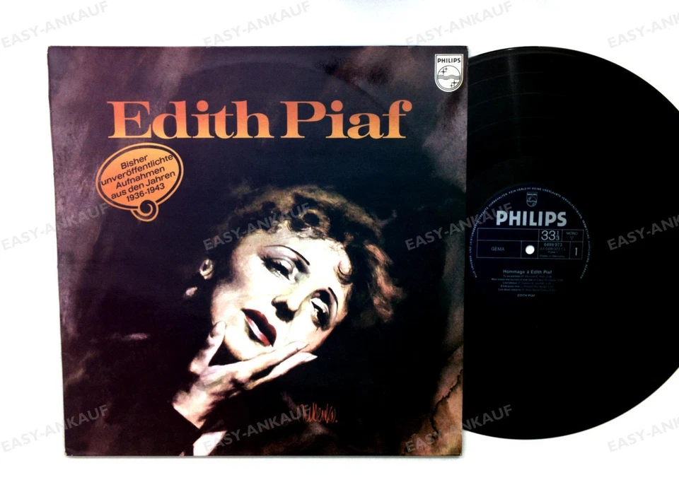 Edith Piaf - Hommage À Édith Piaf GER 2LP FOC '* - Image 1 of 1