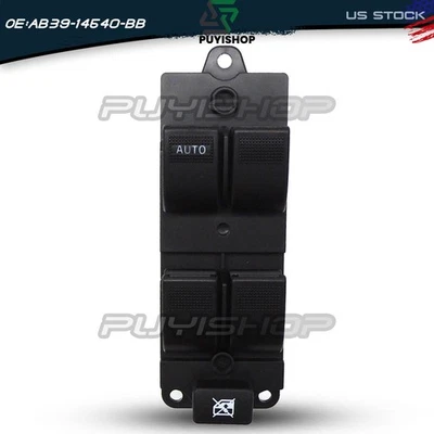 Interruptor de control de ventana para Ford Ranger PX/T6 Mazda BT-50 4 puertas 12-18 lado del conductor Foto 1 de 4