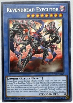 Yu-Gi-Oh! Revendread Executor FLOD-EN082 Flames of Destruction Unlimited - Image 1 of 2