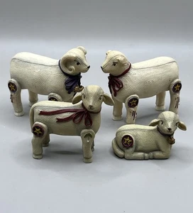 Kathy Killip Americana Weihnachtsschaf Krippenfiguren Demdaco 2001 - Bild 1 von 14