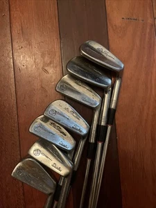 STAN THOMPSON "Stainless" Iron Set Right Handed Steel R Flex 3 4 5 6 7 8 9 - Picture 1 of 12