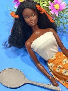 Barbie Vintage 1974 Free Moving Cara AA Black Doll Mattel 7283 ๐ - Picture 1 of 23