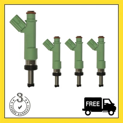 Juego de 4 inyectores de combustible para Toyota Highlander Sienna Venza 2,7 L L4 2320909175 EE. UU. Foto 1 de 4