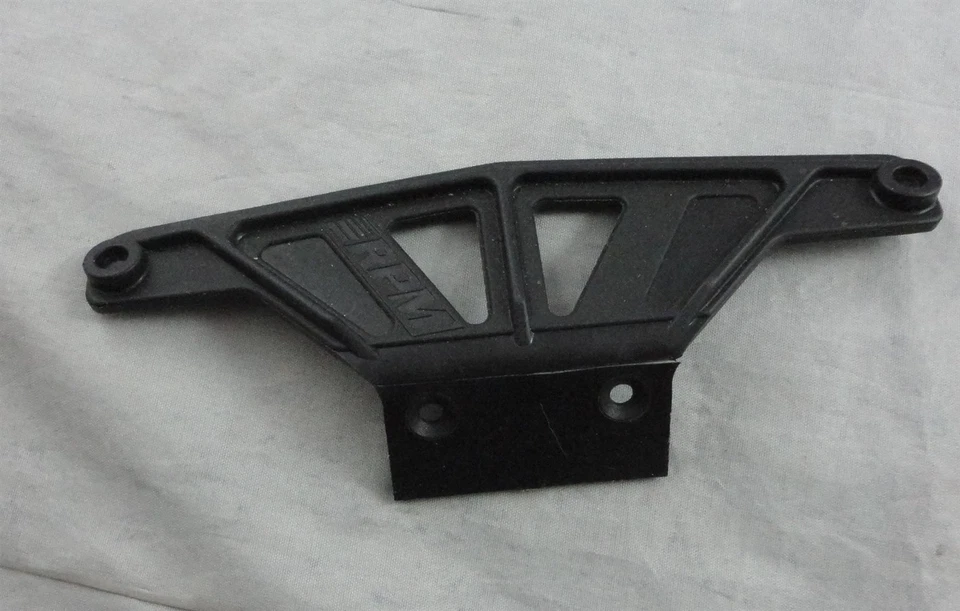 Black Wide Front Bumper fits Traxxas 2WD Slash/Rustler/Bandit 81162 by RPM - Image 1 of 1