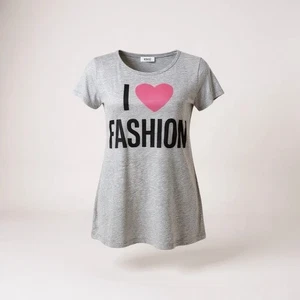 MOSCHINO CHEAP And CHIC I LOVE FASHION Vintage Tee Medium Y2K 90’s R $195 - Picture 1 of 9