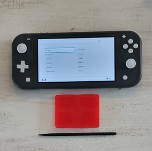 Nintendo Switch Gray Handheld Console HDH-001 with Official Nintendo Travel case - Picture 1 of 7